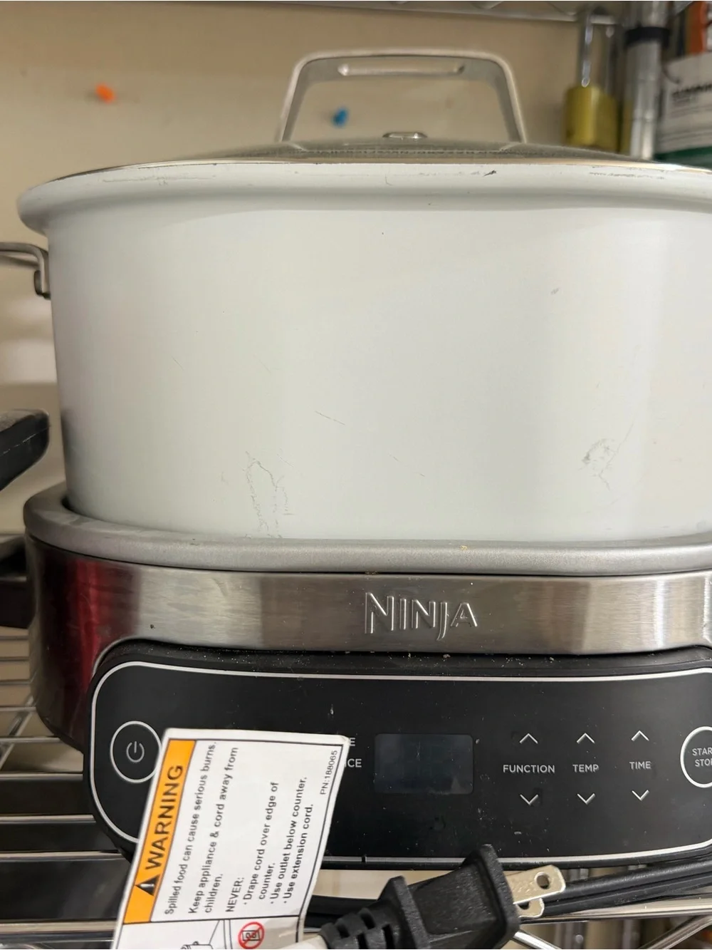 Crock-Pot Red Slow Cooker and Ninja Crockpot Set -Lot
